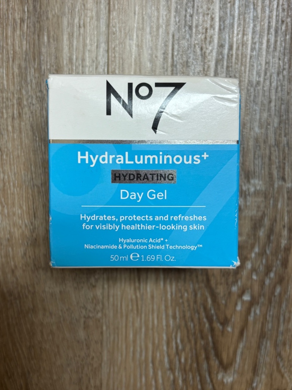 No7 HydraLuminous+ Hydrating Day Gel - New in Box